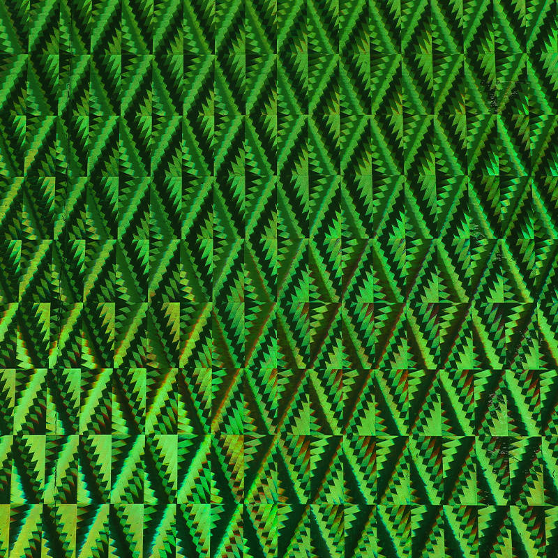 Holografisk självhäftande folie