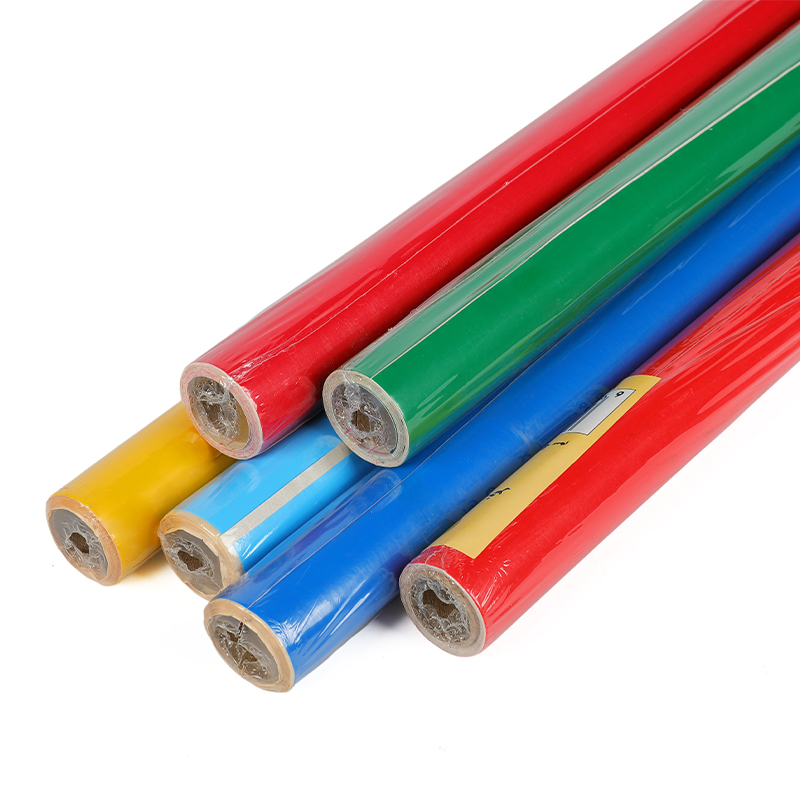 Enfärgad PVC-film med hög hållbarhet för släta ytor